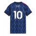 Arsenal Eberechi Eze #10 Borte Drakt Dame 2025-26 Kortermet